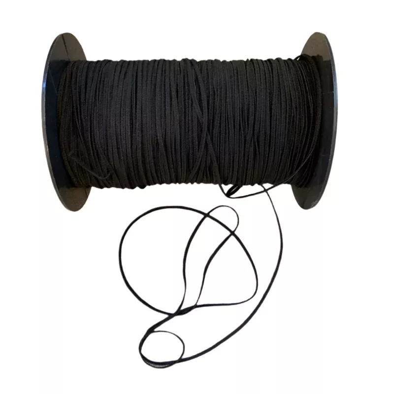 1/8″ (3mm) Knit Elastic – Black
