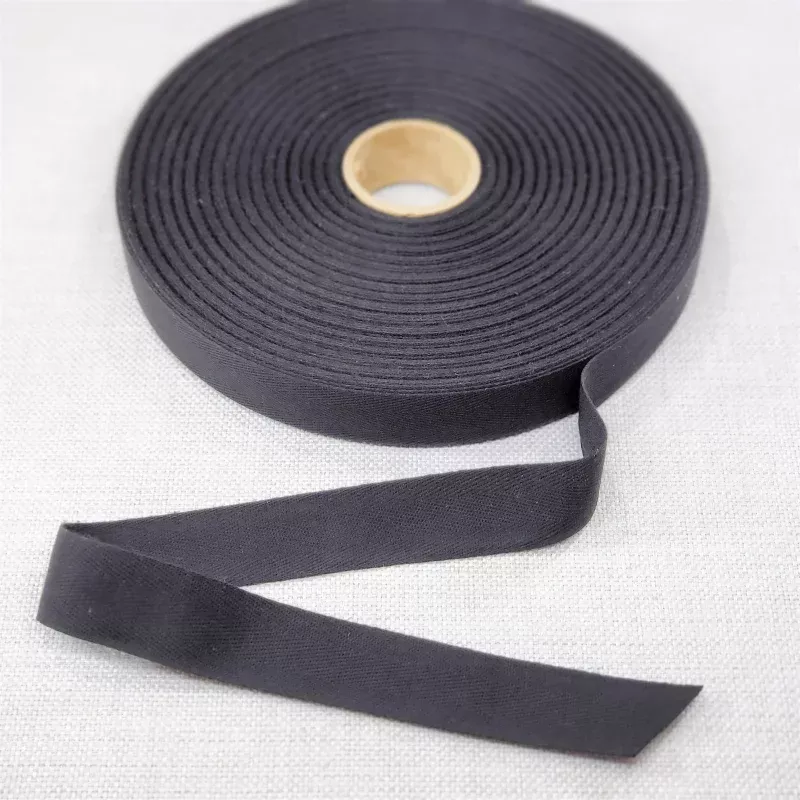 1″ Cotton Twill Tape | Lightweight | Black | 5 Yard Cut