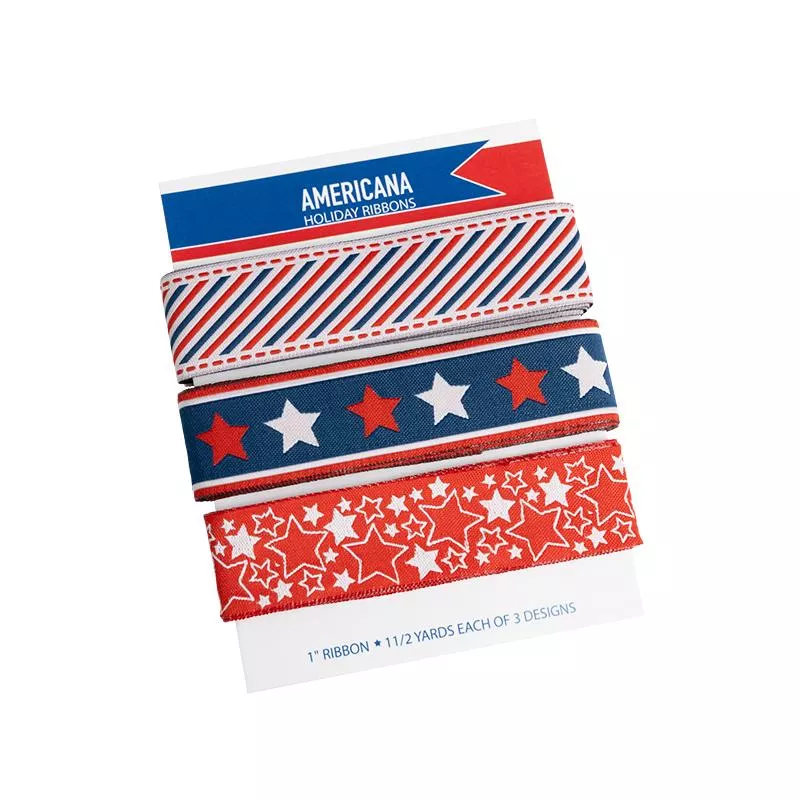 1 Inch Holiday Ribbons 3 Design 2117 17 Moda Home #1