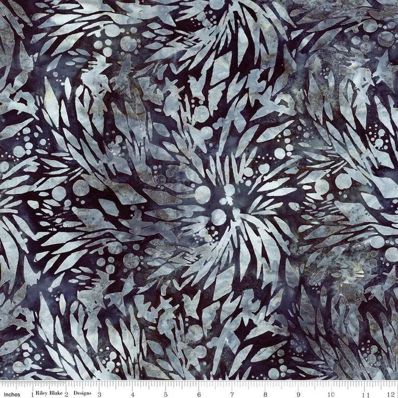 108″ Batik 23390-163 Splatter Steel Sapphire