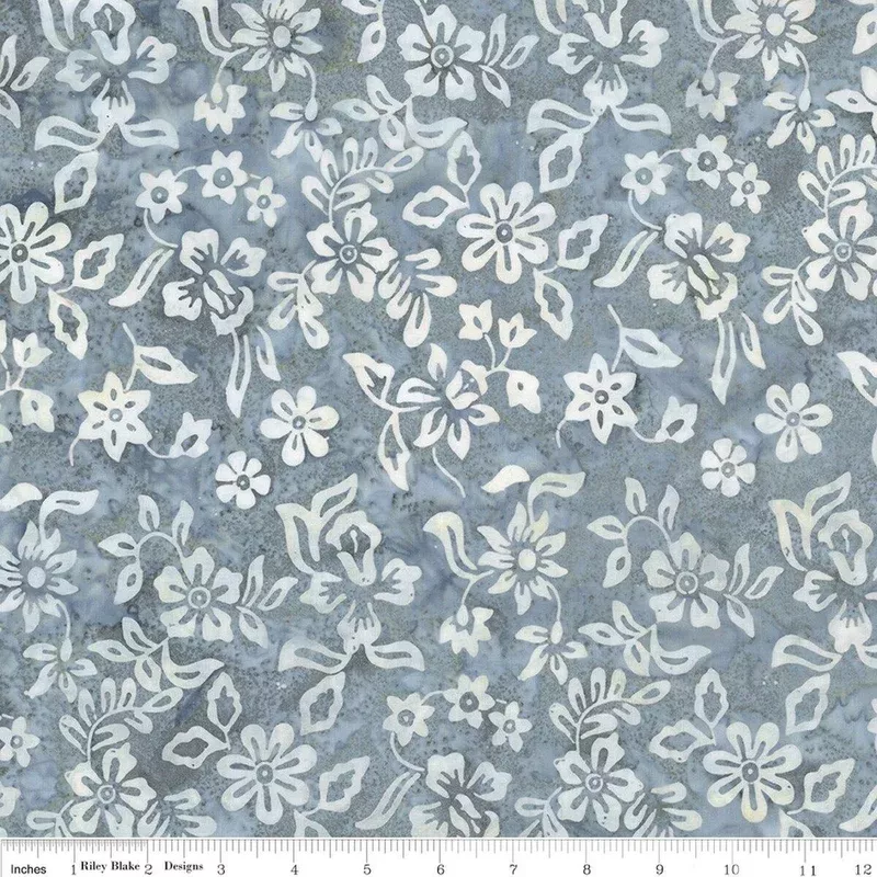 108″ Batik 23521-560 Arabella Blustery Days Gray and Golden