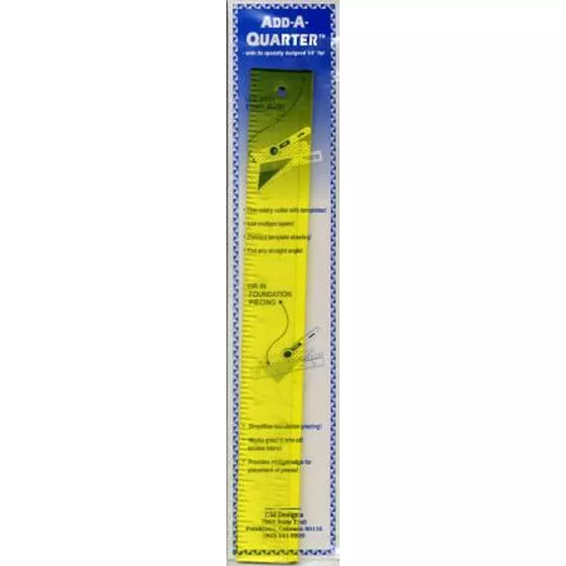 12″ Add A Quarter Ruler