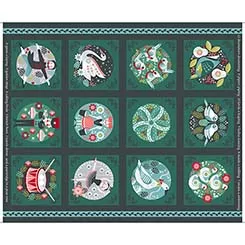 12 DAYS OF CHRISTMAS - 12 DAYS OF CHRISTMAS PANEL