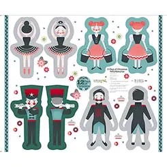 12 DAYS OF CHRISTMAS - 12 DAYS OF CHRITSMAS DOLL PILLOW PALS