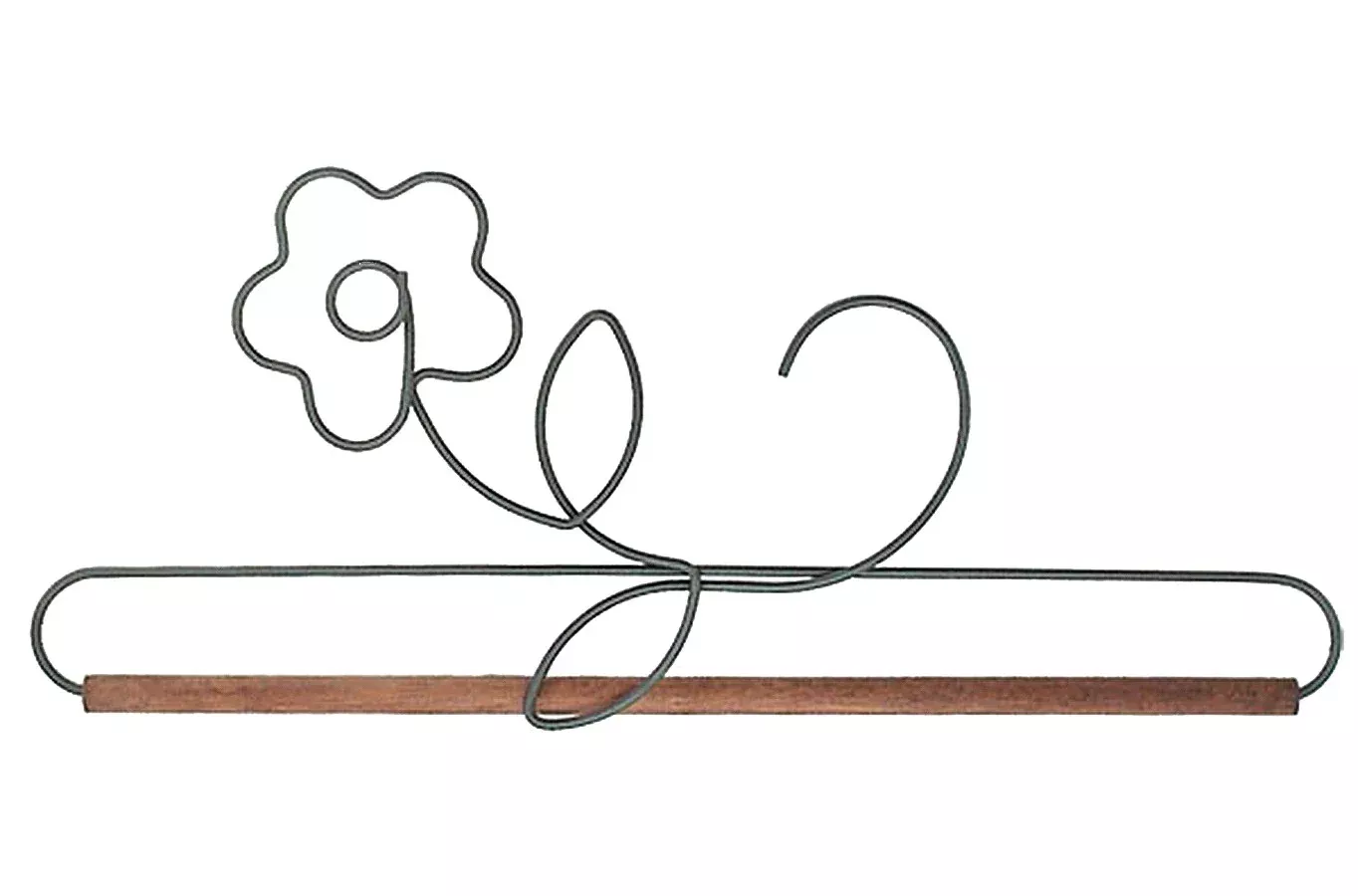 12in Powder Coated Pansy Holder