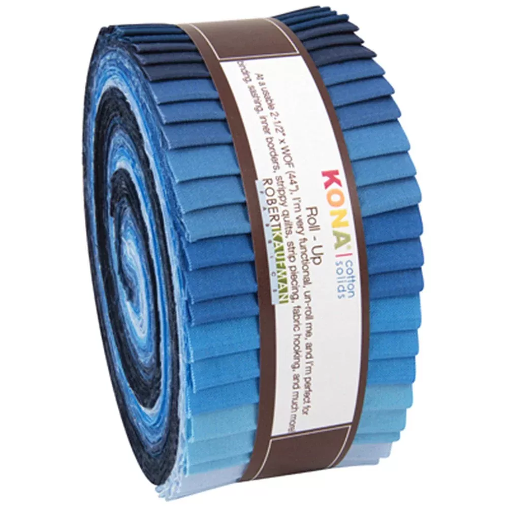 2.5in Strips Kona Cotton Dusk to Dawn 40pcs