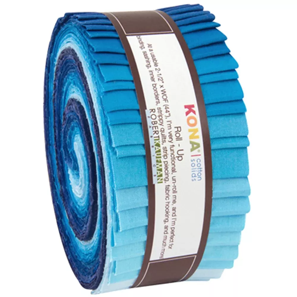 2.5in Strips Kona Cotton Sky Gazer 40pcs