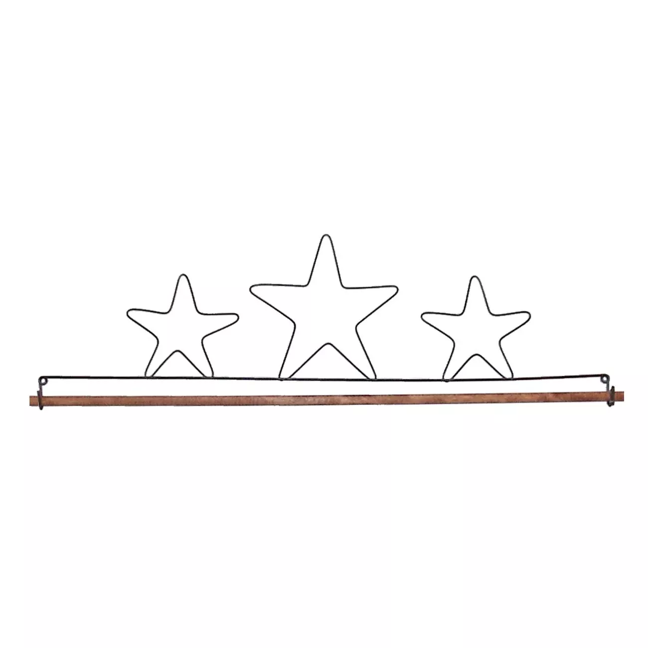22in Three Stars Fabric Holder