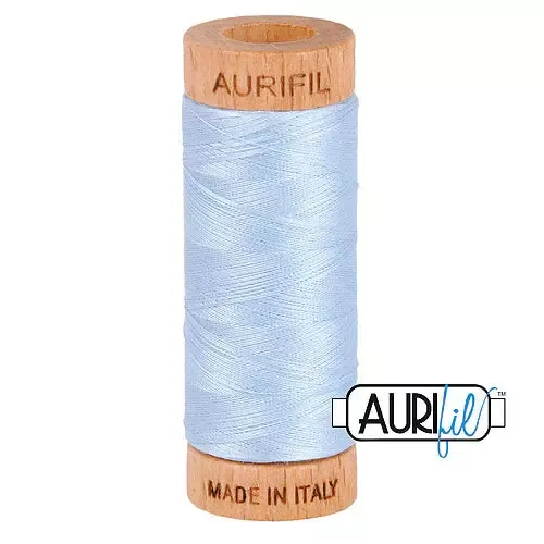 2710 Light Robins Egg Aurifil Cotton 80wt Spool