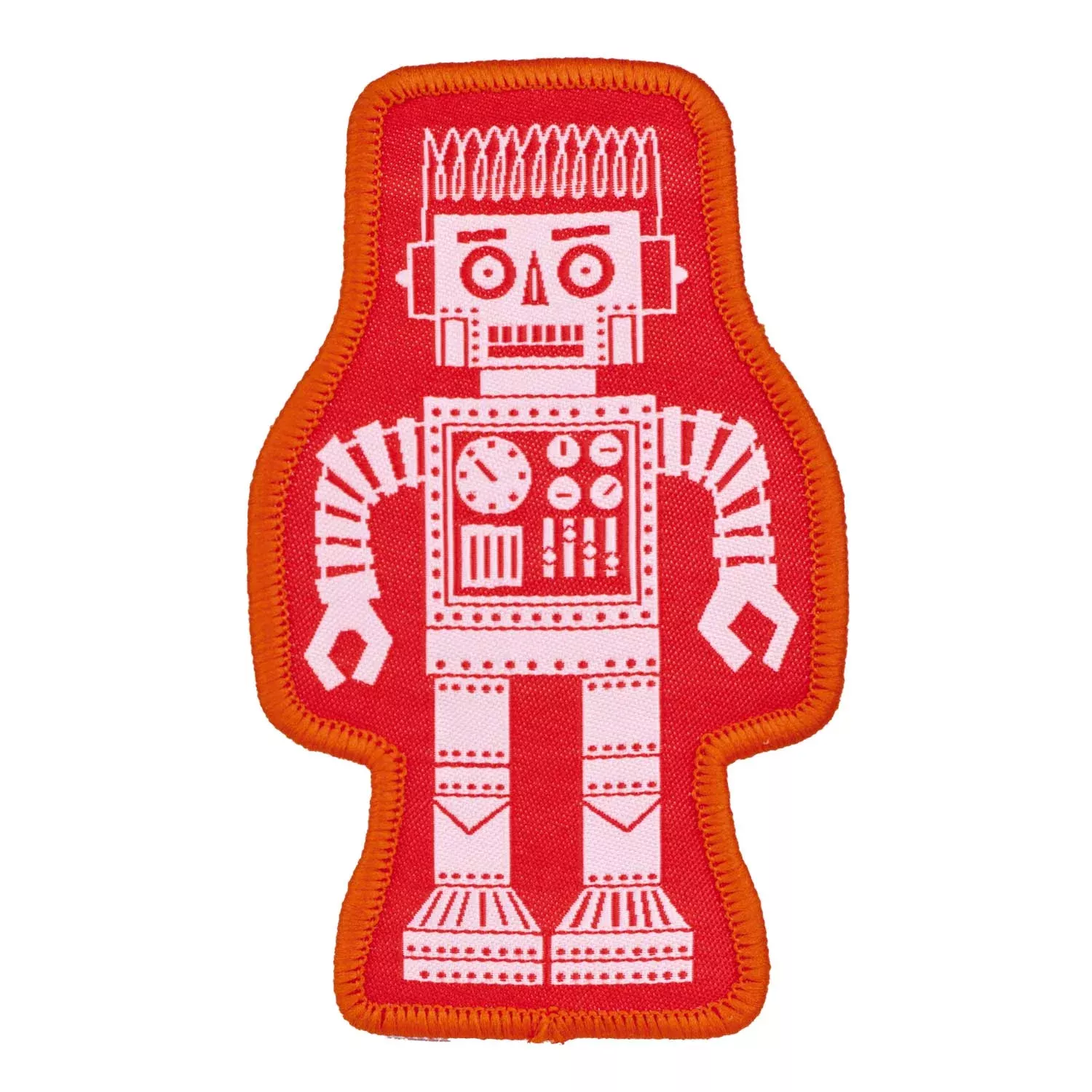 3, 2, 1… Blastoff – Big Robot – 65x104mm – Iron-on Applique Patch