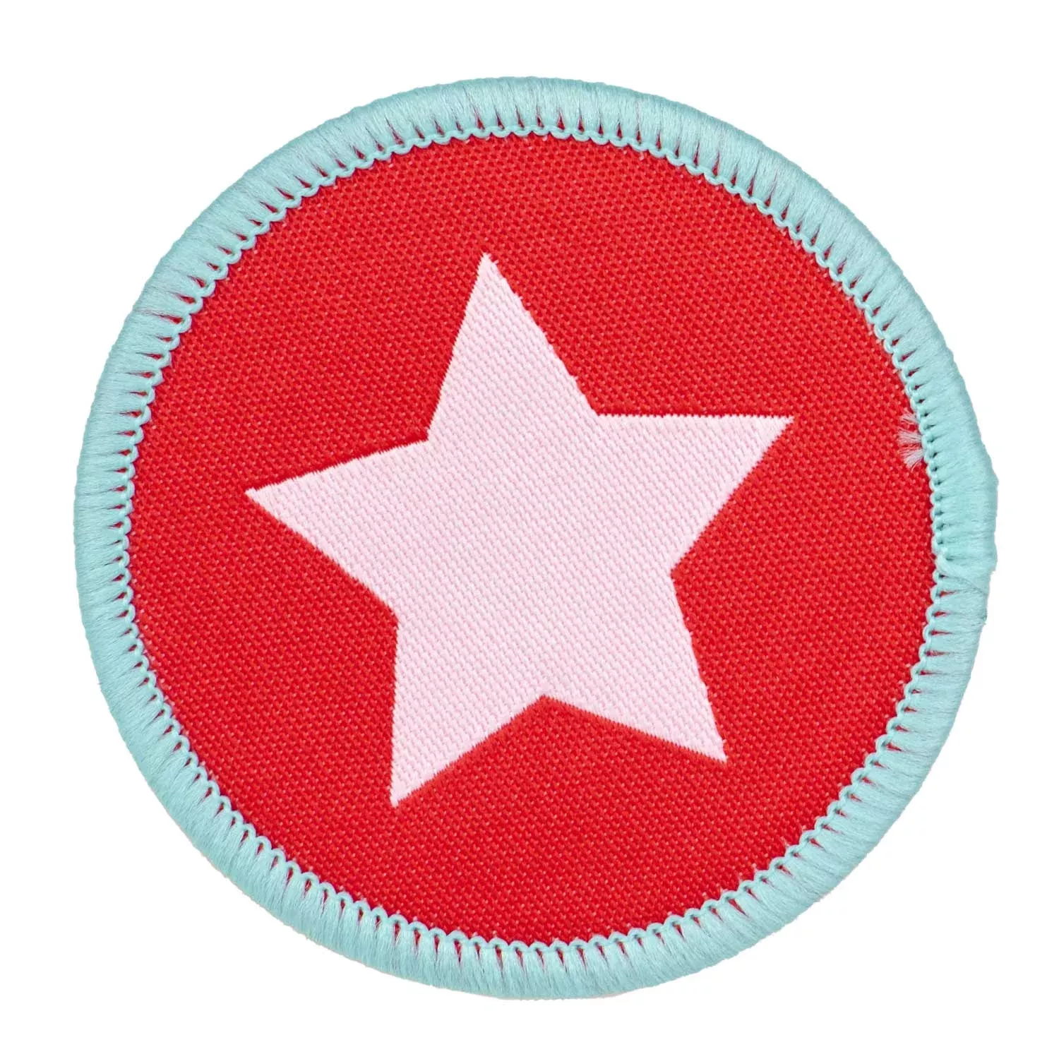 3, 2, 1… Blastoff – Star Badge – 51x51mm – Iron-on Applique Patch
