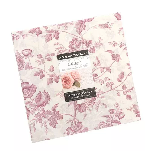 3 Sisters Lavender Fields Layer Cake | 3 Sisters | Moda Fabrics | 44361LC | Sold As A Bundle
