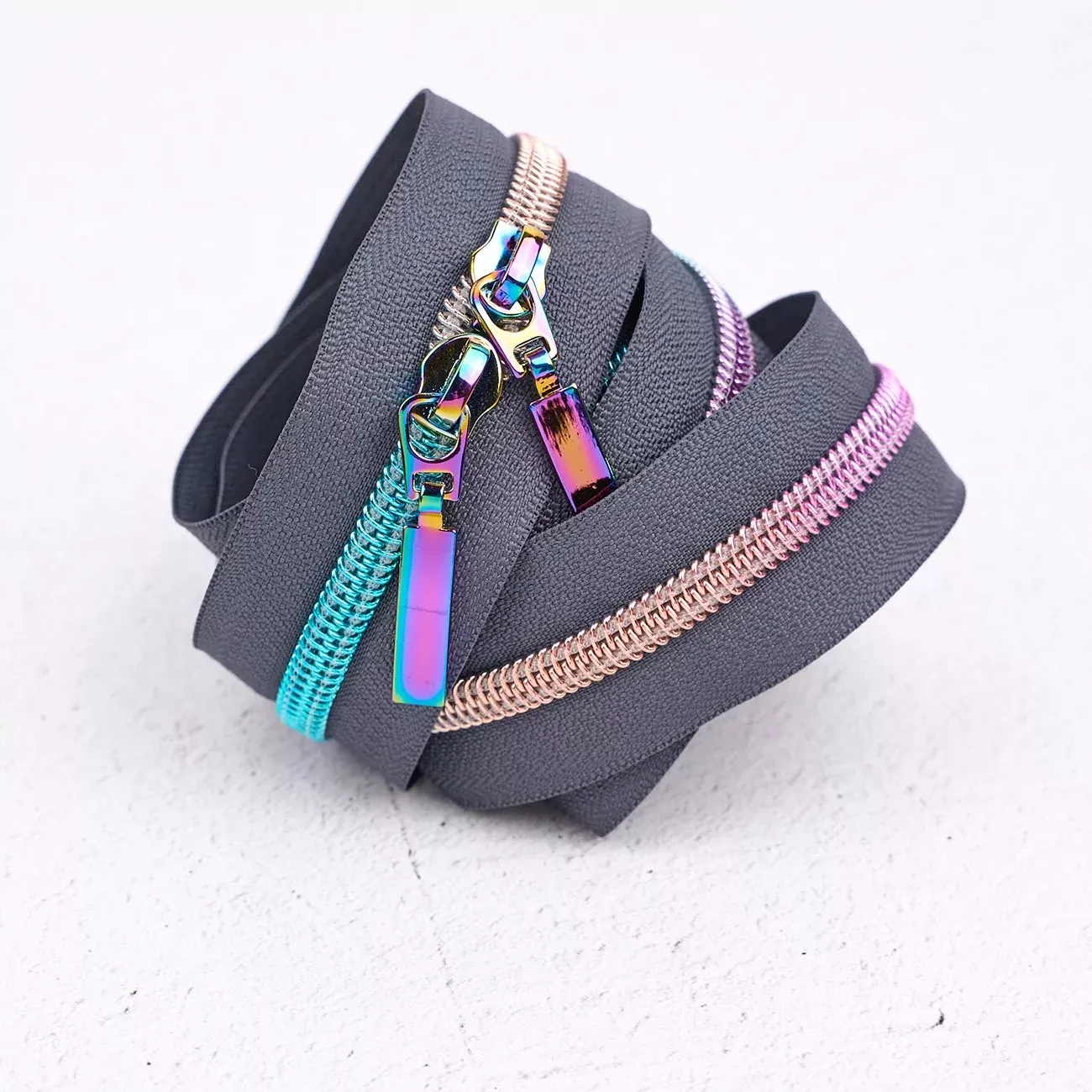 30in Handbag Zipper Aurora Storm