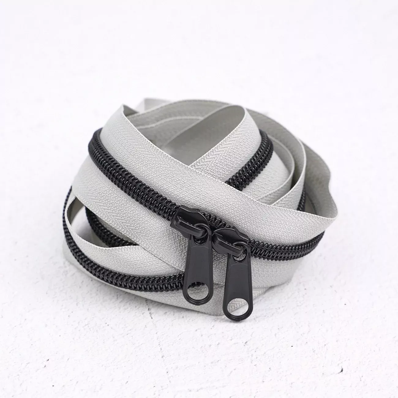 30in Handbag Zipper Smoke