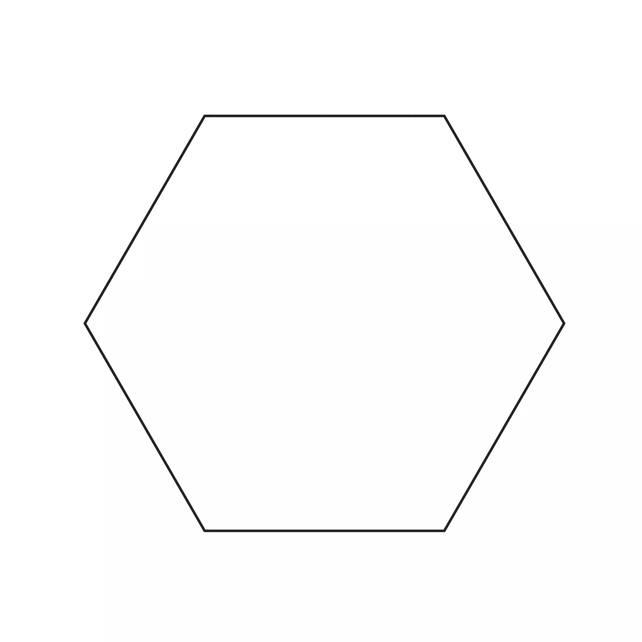3in Hexagon Papers