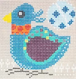 3K Designs – Powder Blue Bird #18
