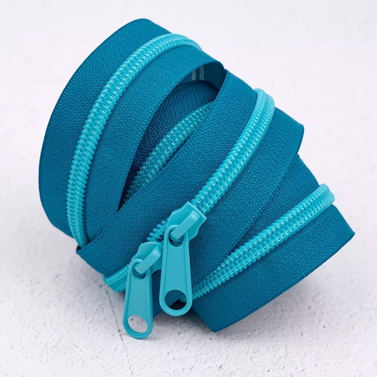 40in Handbag Zipper Aquamarine
