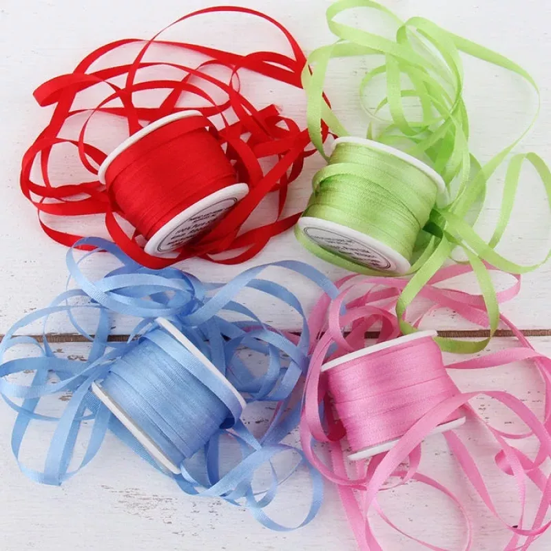4mm Silk Ribbon Set – Bright Shades – Four Spool Collection