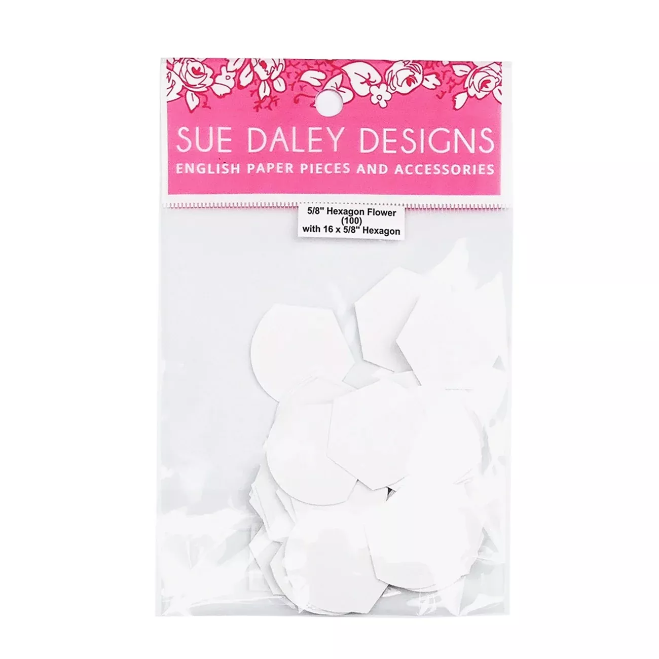 5 /8in Hexagon Flower Petal Papers