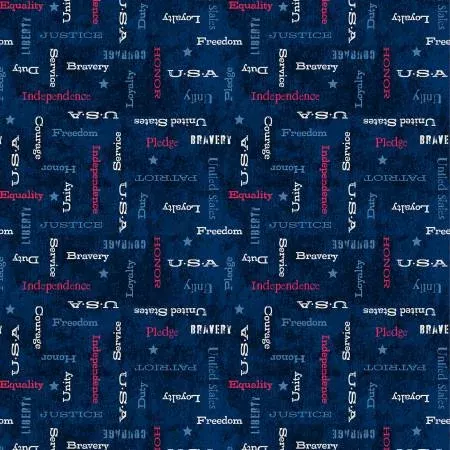 53059-8 ALL AMERICAN Words, Patriotic, Navy