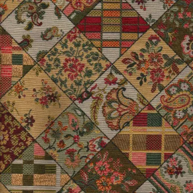 5465511 PAULETTE/PATCHWORK Jacquard Upholstery Fabric