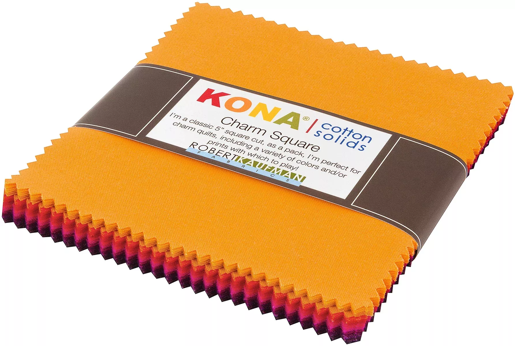 5in Squares Kona Cotton Birds of Paradise Palette, 42pcs /bundle