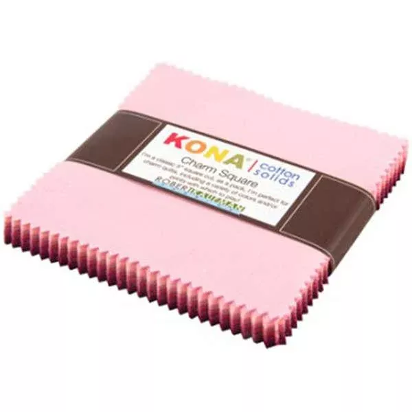 5in Squares Kona Cotton Powder Room 42pcs
