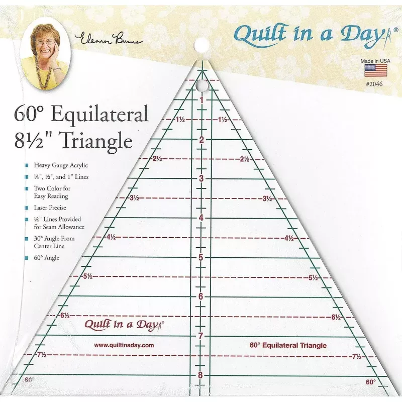60 Degree Equilateral 8 1 /2 Triangle