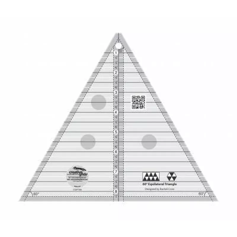 60 Degree Triangle Ruler – 8 1/2″