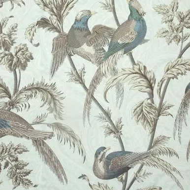 6027616 Braemore PHEASANT HUNT SPA Paisley Print Upholstery Fabric