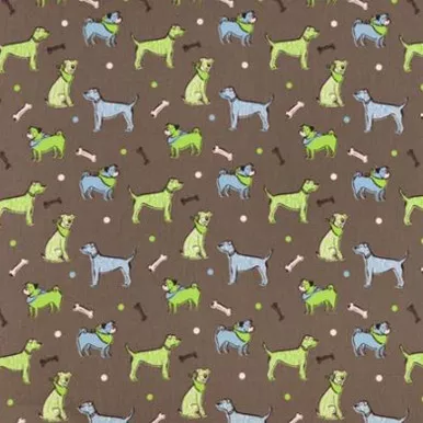 6414111 WUFF MANTIS Print Upholstery And Drapery Fabric