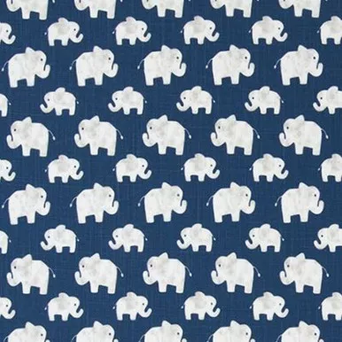 6414613 TRUNKS SKY Print Upholstery And Drapery Fabric