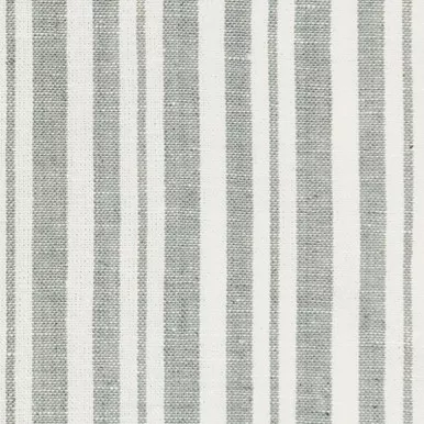 6431512 CLAUDIA GREY Stripe Linen Blend Upholstery And Drapery Fabric