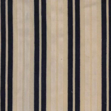 6707214 AURORA NAVY/WHITE Stripe Velvet Upholstery Fabric