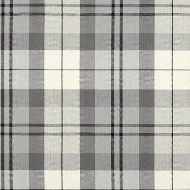 6733012 Covington LELAND 90 SILVER Plaid Upholstery And Drapery Fabric