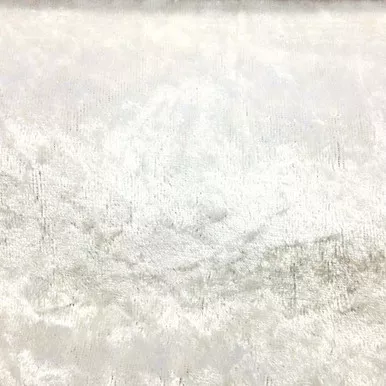 6759111 RUMPLE PURE WHITE Velvet Upholstery And Drapery Fabric