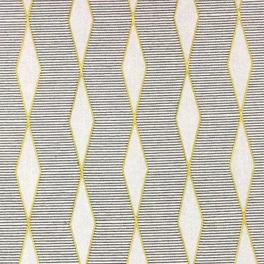 6767111 Richloom HIKER SISAL Diamond Embroidered Drapery Fabric