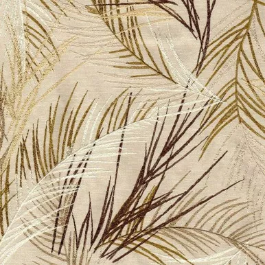 6770212 Richloom SWEPTAWAY SAND Floral Embroidered Drapery Fabric
