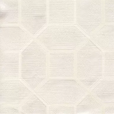 6799714 SOLIN IVORY Lattice Damask Upholstery And Drapery Fabric