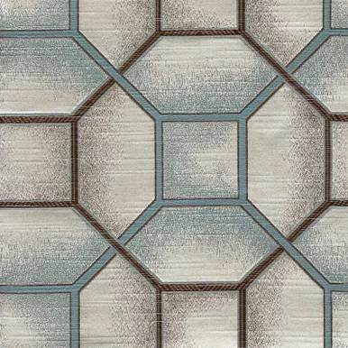 6799715 SOLIN MALIBU Lattice Damask Upholstery And Drapery Fabric