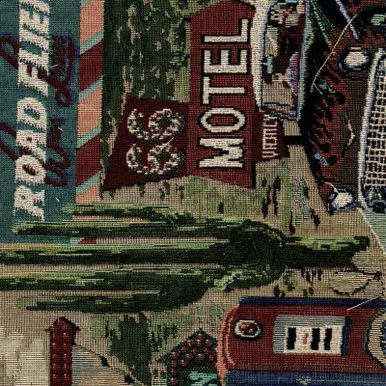 6808311 R-HAPPY DAYS MULTI Tapestry Upholstery Fabric