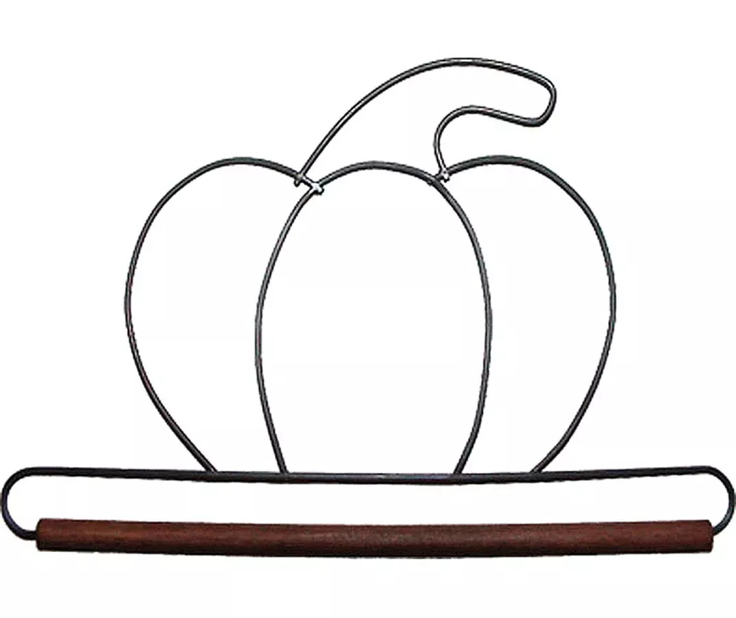 6in Pumpkin Decorative Craft Hanger
