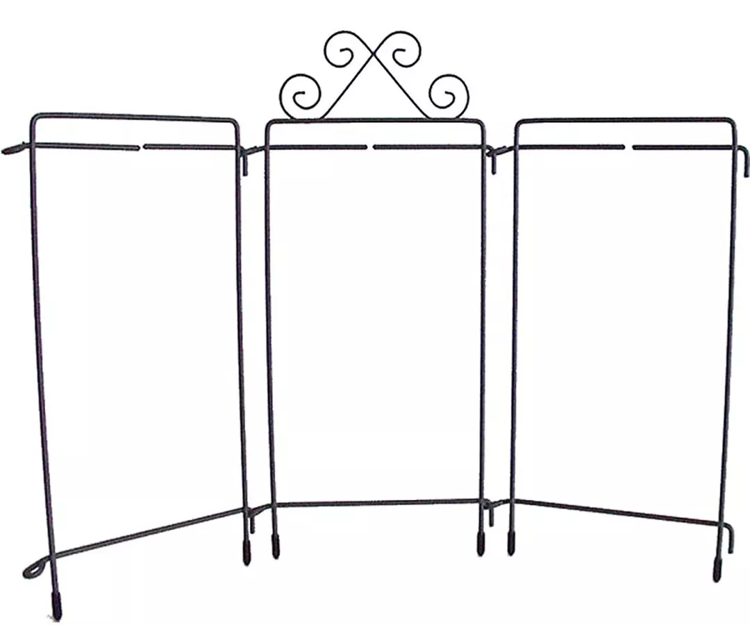 6in x 12in Grey Table Top Tri-Stand