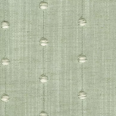 7029616 P/K Lifestyles SWISS DOT EMB MINT 410196 Dot and Polka Dot Embroidered Drapery Fabric