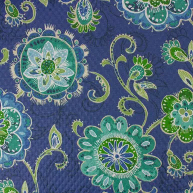 7035211 INMAN CAPRI Floral Print Upholstery And Drapery Fabric