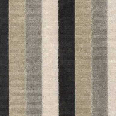 7050311 BENSON MICA Stripe Velvet Upholstery Fabric