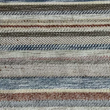 7053813 LEONARD CANYON Stripe Linen Blend Upholstery Fabric