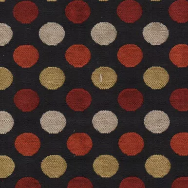 7054711 PERKINGS 36 55IN TREASURE Dot and Polka Dot Chenille Upholstery Fabric