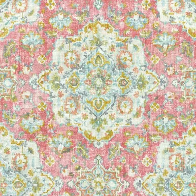 7065112 Covington BENBROOK 70 BLOSSOM Linen Blend Upholstery And Drapery Fabric