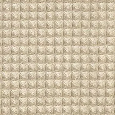 7076614 WAFFLEWEAVE IVORY Geometric Chenille Upholstery Fabric